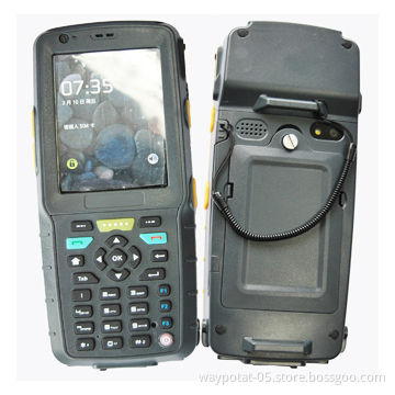 Android Handheld UHF RFID Reader, Supports Bar-code GPS 3G